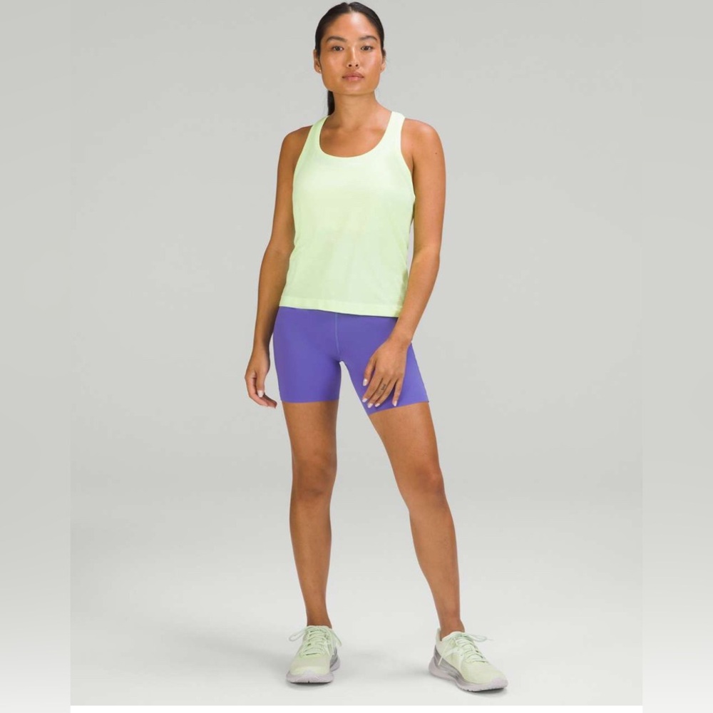 Lululemon Nulux Racerback Cropped Run Tank